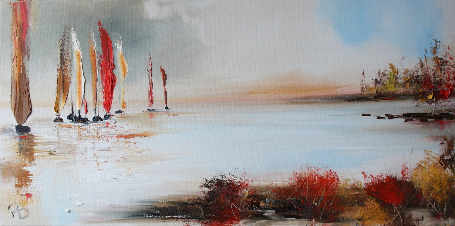 'Autumn Sails' by artist Rosanne Barr